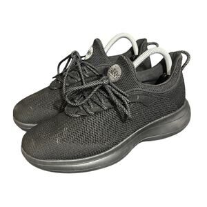Snibbs Orbit Unisex Nonslip Work Shoes‎ Nightfall Black Sneaker Womens Size 9